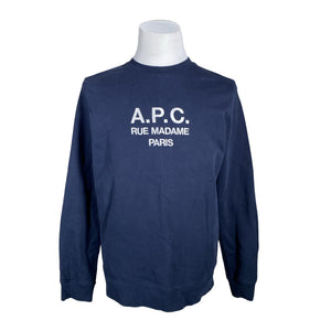 Unisex A.P.C. - Dressikangast pluus, suurus XL - Sinine (1)