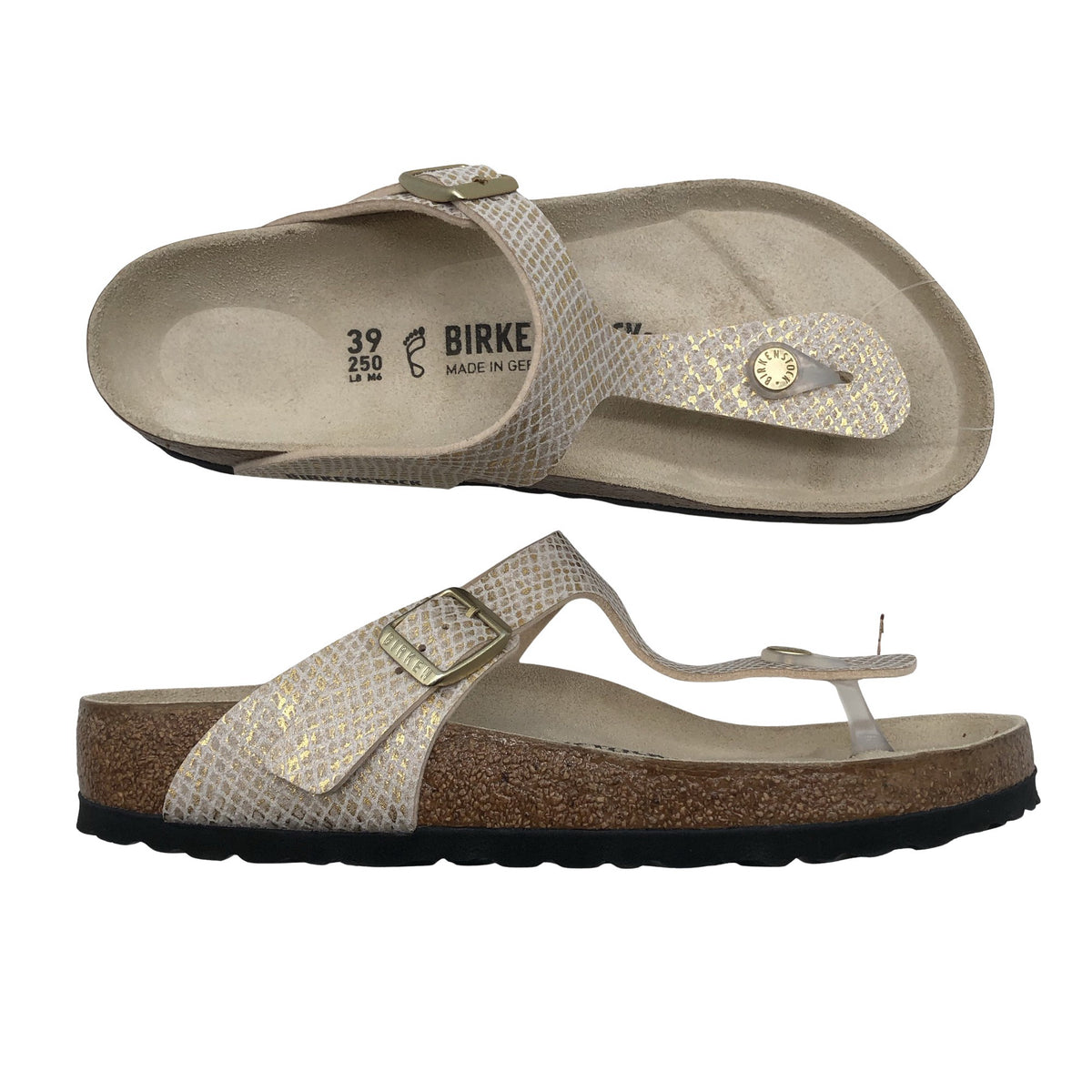 Unisex Birkenstock - Rihmikud, suurus 39 - Beige (1)
