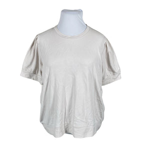 Unisex Nanso - Trikotaažist pluus, suurus 42 - Beige (1)