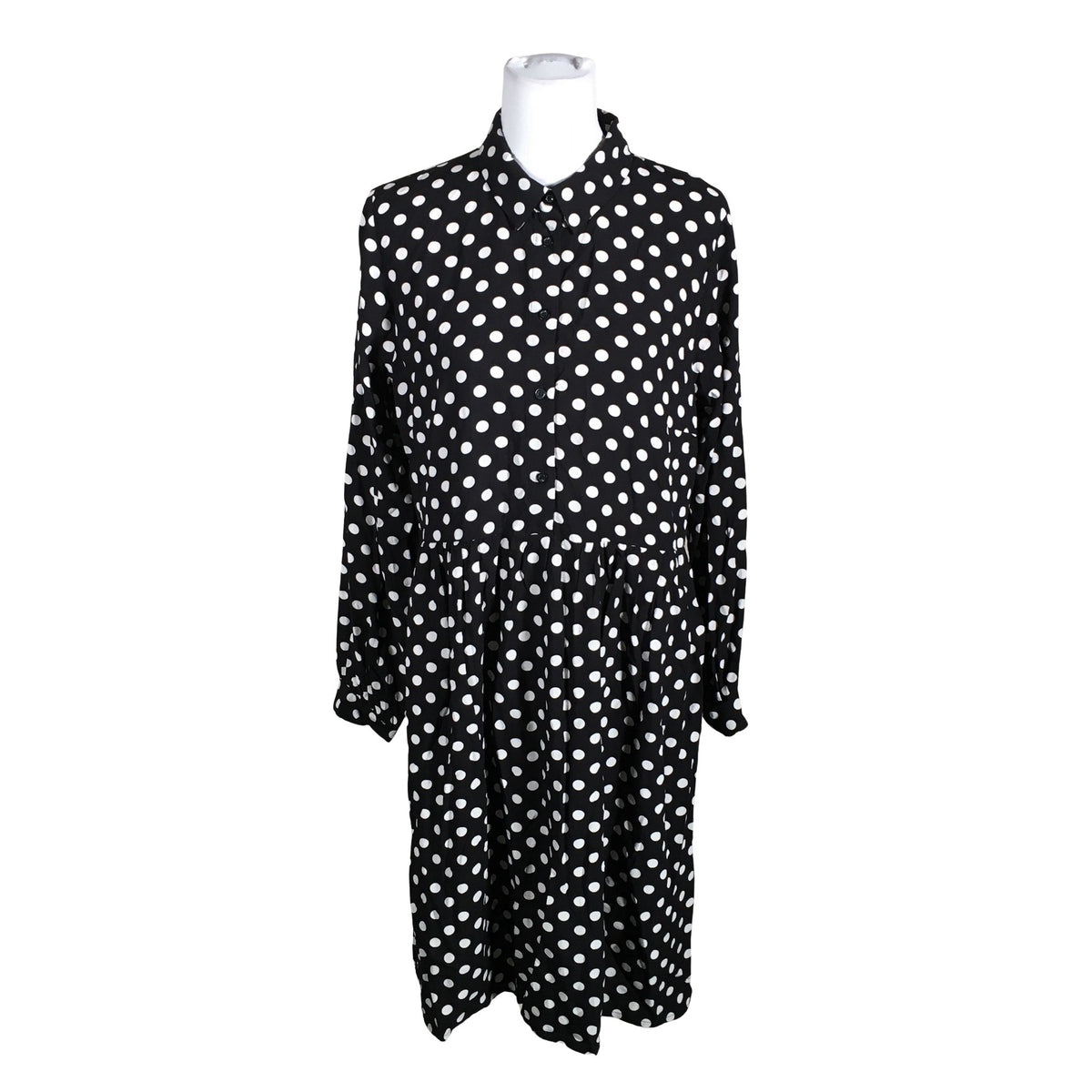 Unisex Nanso - Õhuke kleit, suurus 40 - Must (1)