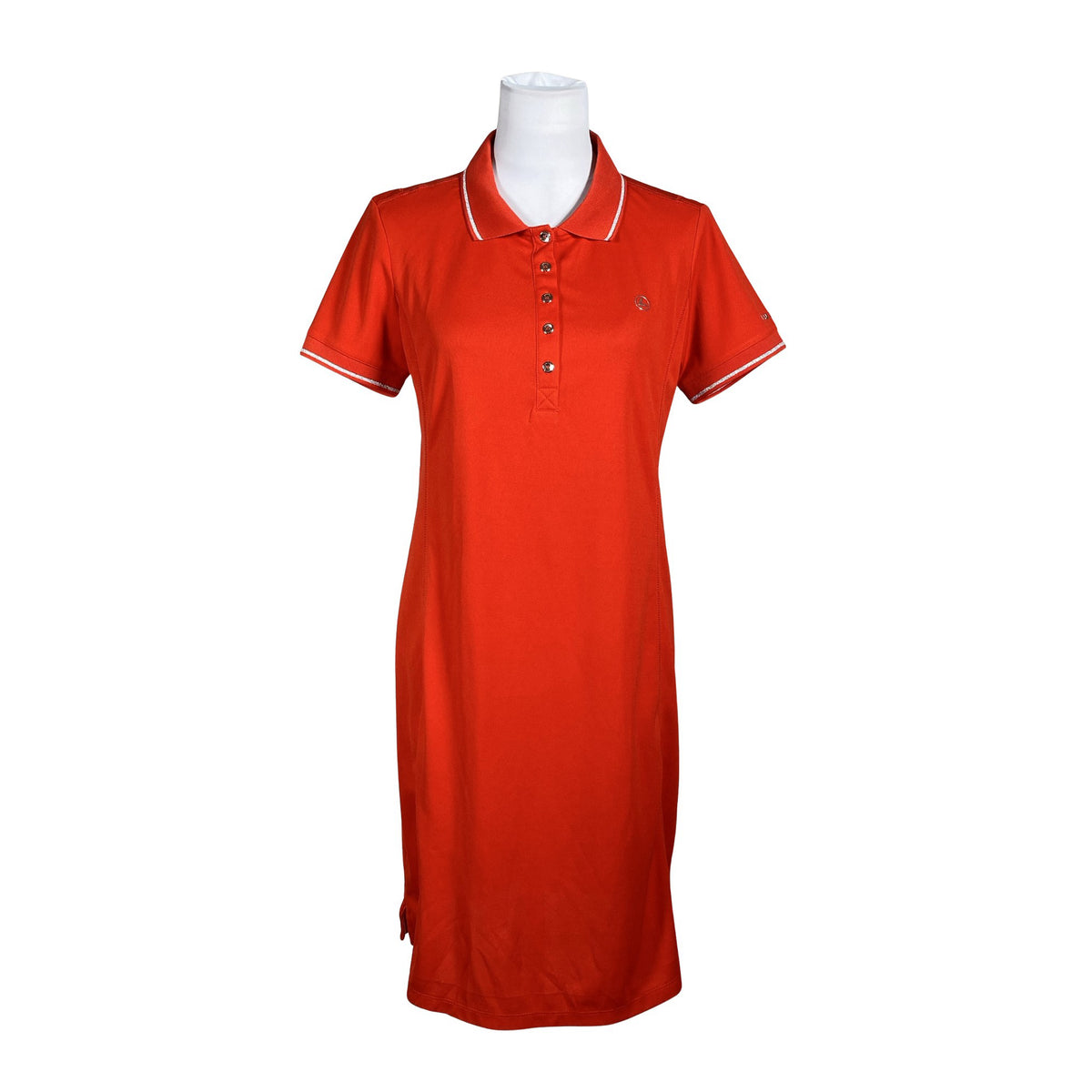 Unisex Luhta - Trikotaažist kleit, suurus 38 - Punane (1)