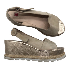 Unisex Högl - Kiilkontsaga rihmikud, suurus 40 - Beige (1)