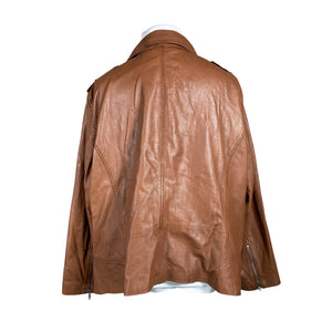 Unisex Sara Lindholm - Nahktagi, suurus 52 - Pruun (2)