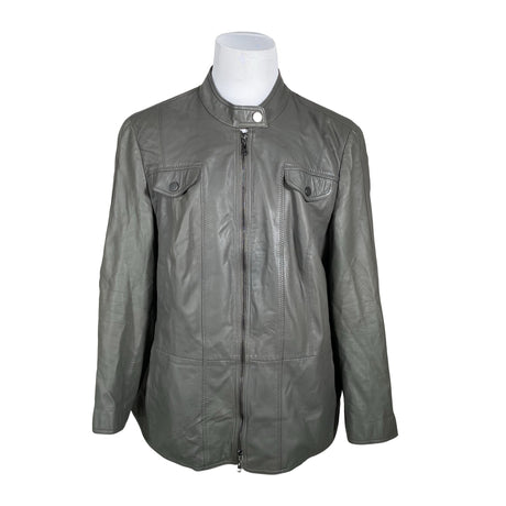 Unisex Samoon - Nahktagi, suurus L - Hall ()