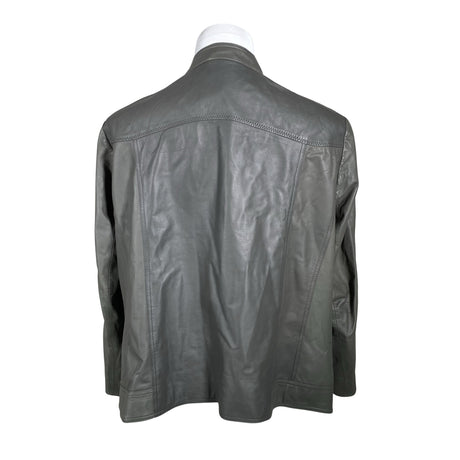 Unisex Samoon - Nahktagi, suurus L - Hall (2)
