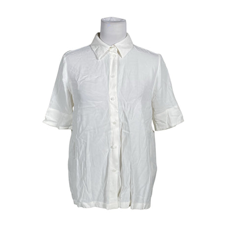 Unisex Gerry Weber - Lühikeste käistega pluus, suurus 38 - Valge ()
