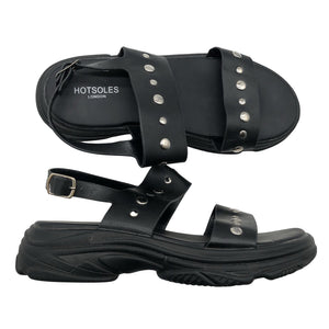 Unisex Hot soles - Rihmikud, suurus 38 - Must (1)