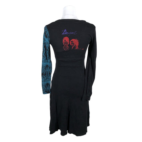 Unisex Desigual - Trikotaažist kleit, suurus 38 - Must (2)