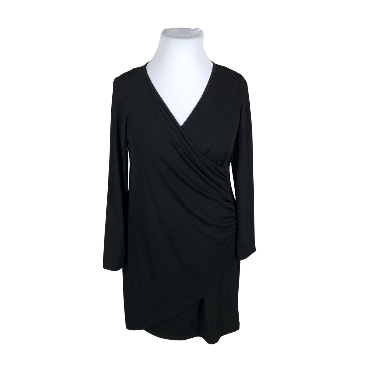 Unisex Happy Holly - Trikotaažist kleit, suurus 44 - Must (1)