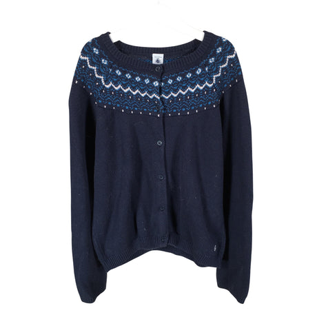 Unisex Petit Bateau - Kardigan, suurus 146 - 152 - Sinine ()