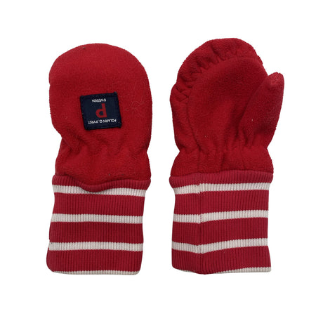 Unisex Polarn O. Pyret - Labakindad, suurus 1 - 2 vuotta - Punane ()