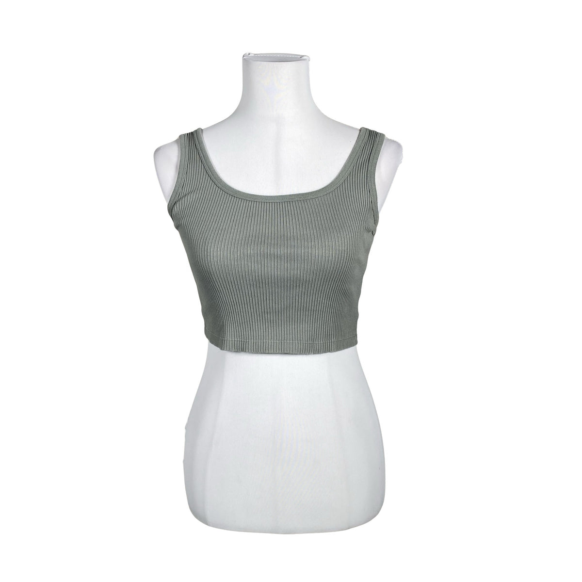 Unisex Uniqlo - Trikotaažist topp, suurus 36 - Hall (1)