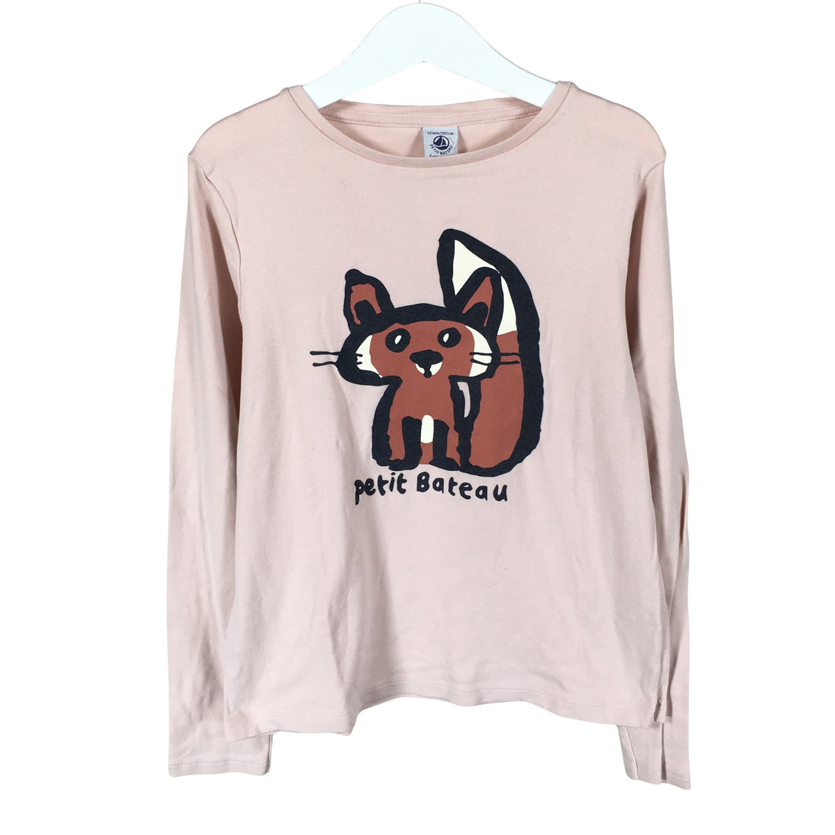 Unisex Petit Bateau - Trikotaažist pluus, suurus 146 - 152 - Heleroosa (1)