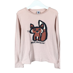 Unisex Petit Bateau - Trikotaažist pluus, suurus 146 - 152 - Heleroosa (1)