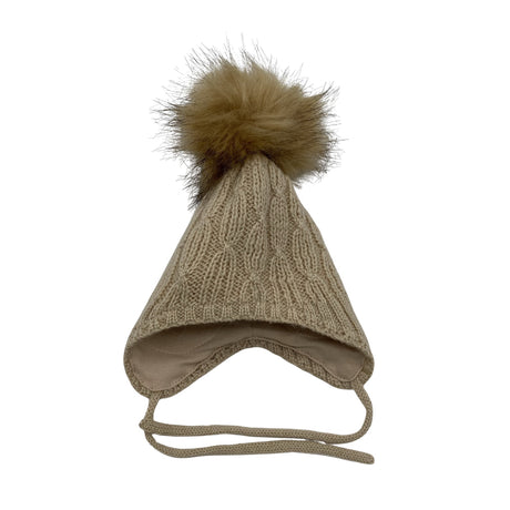 Unisex Name It - Talvemüts, suurus 34 - 36 cm - Beige ()