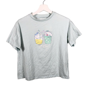 Unisex Uniqlo - T-särk, suurus 152 - 158 - Helesinine (1)