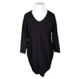 Unisex MS mode - Mitteveniv kleit, suurus 46 - Must ()