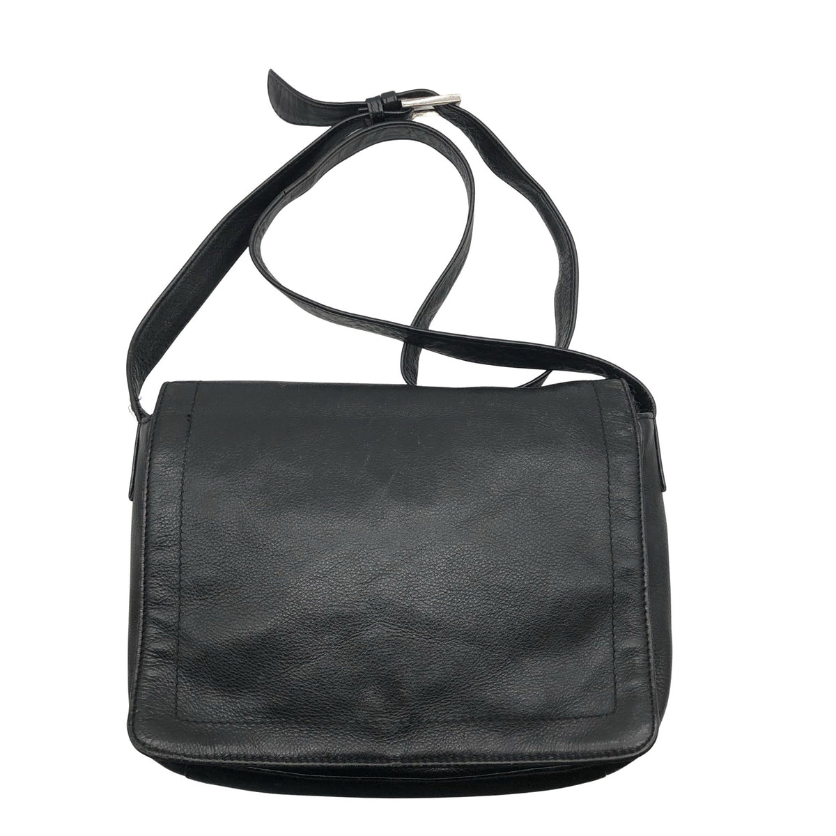 Unisex Essentiel - Õlakott, suurus Midi - Must (1)