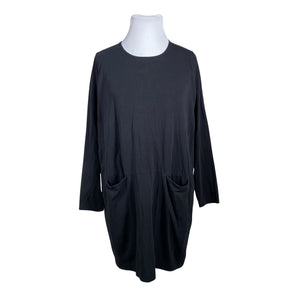 Unisex NOSH - Trikotaažist tuunika, suurus 44 - Must (1)