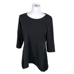 Unisex NOSH - Trikotaažist pluus, suurus 40 - Must (1)