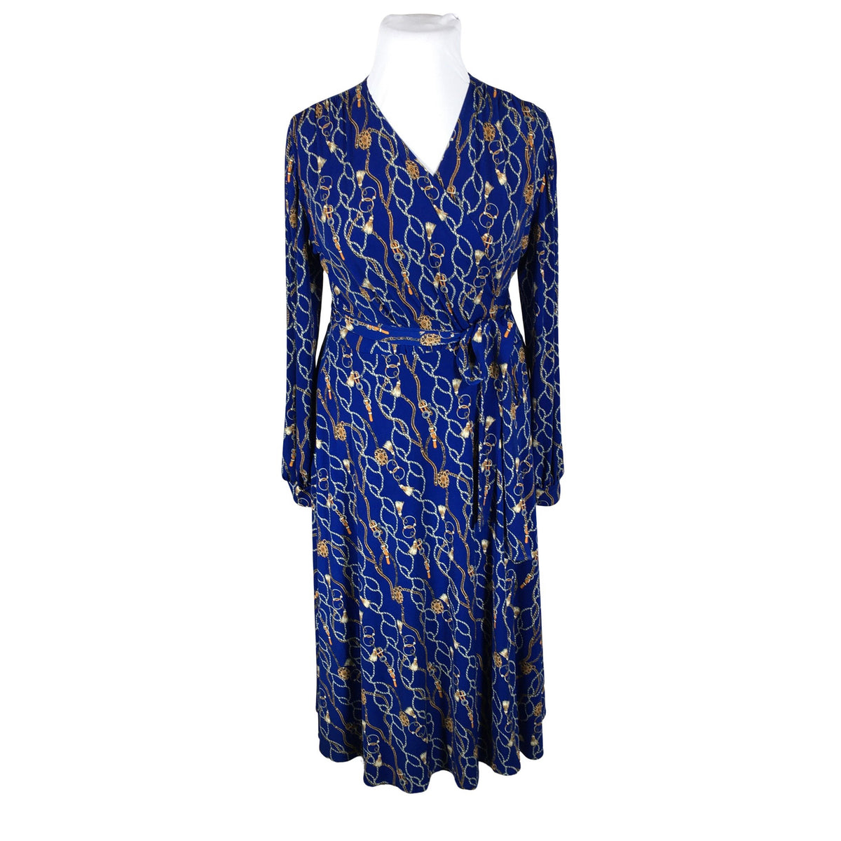 Unisex Donna Nordica - Trikotaažist kleit, suurus 42 - Sinine (1)