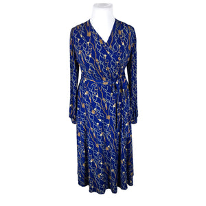 Unisex Donna Nordica - Trikotaažist kleit, suurus 42 - Sinine (1)