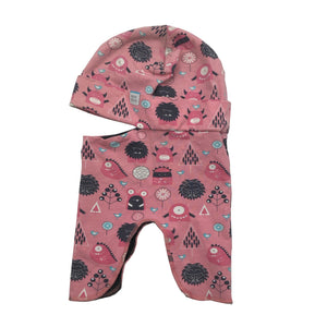 Unisex Breden - Tuukrimüts, suurus 46 - 48 cm - Heleroosa (1)