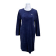 Unisex Marat - Trikotaažist kleit, suurus 34 - Sinine ()