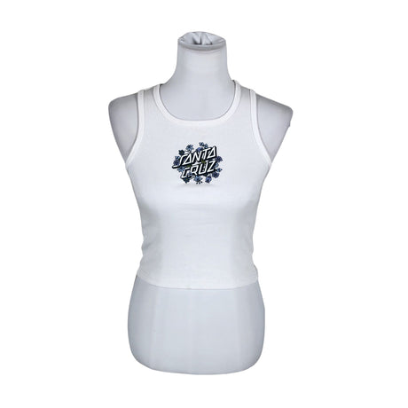 Unisex Santa Cruz - Trikotaažist topp, suurus 34 - Valge ()