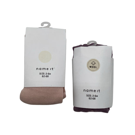 Unisex Name It - Sukkpüksid, paksud, suurus 62 - 68 - Heleroosa ()