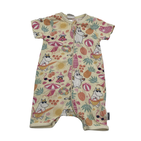 Unisex Moomin by Martinex - Lühike pükskostüüm, suurus 68 - 74 - Kollane ()