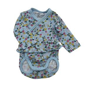 Unisex Polarn O. Pyret - Bodi, suurus 44 - 50 - Helesinine (1)