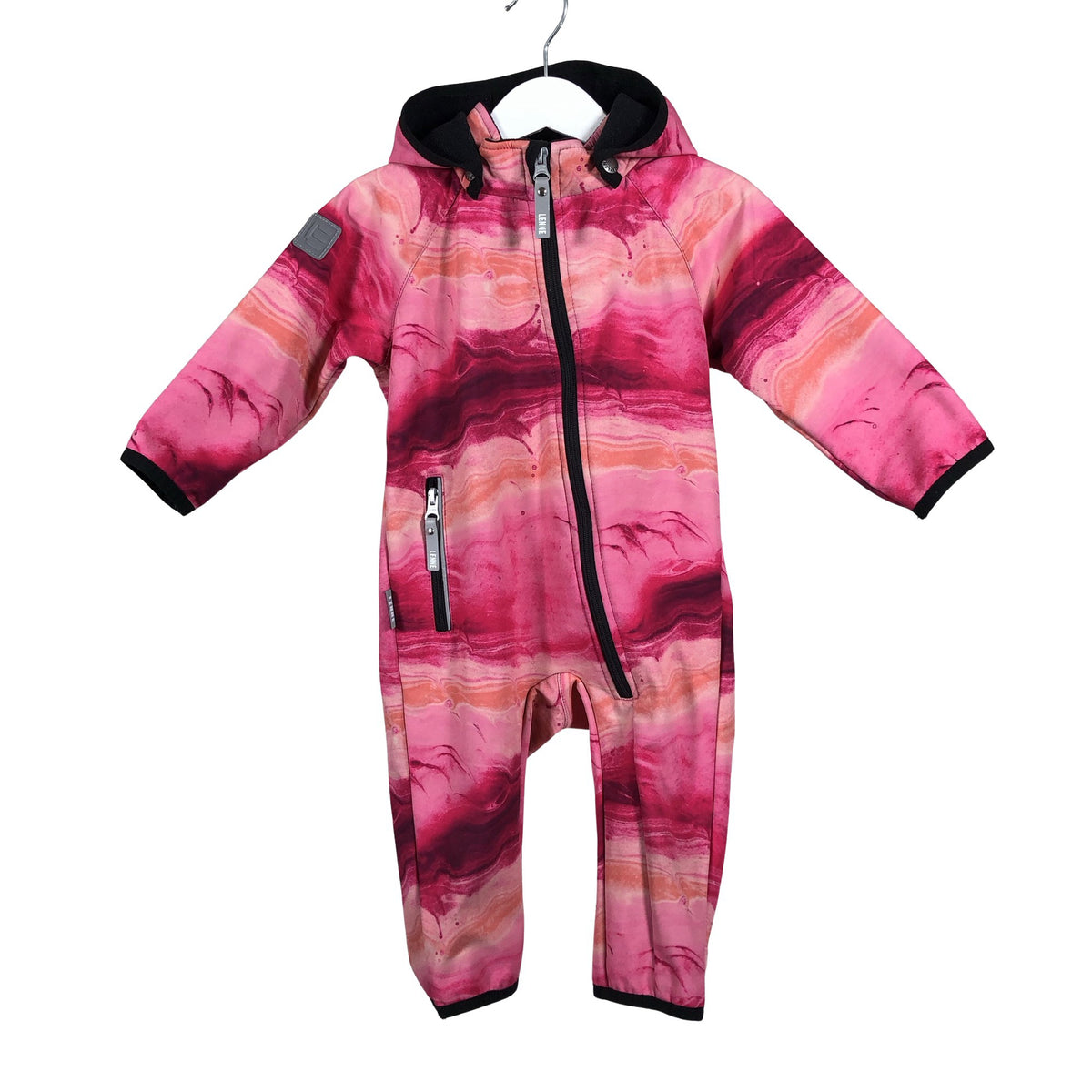 Unisex Lenne - Softshell kombinesoon, suurus 80 - 86 - Roosa (1)