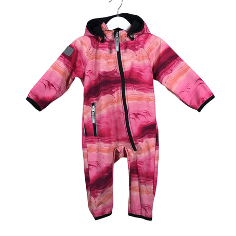 Unisex Lenne - Softshell kombinesoon, suurus 80 - 86 - Roosa ()