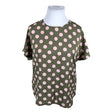 Unisex Nanso - Lühikeste käistega pluus, suurus 46 - Roheline ()