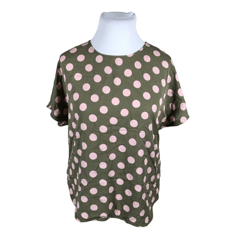 Unisex Nanso - Lühikeste käistega pluus, suurus 46 - Roheline ()
