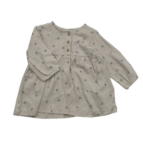 Unisex Lindex - Trikotaažist kleit, suurus 62 - 68 - Beige ()