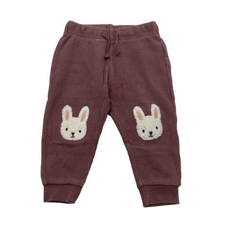 Unisex Lindex - Trikotaažist püksid, suurus 68 - 74 - Lilla ()
