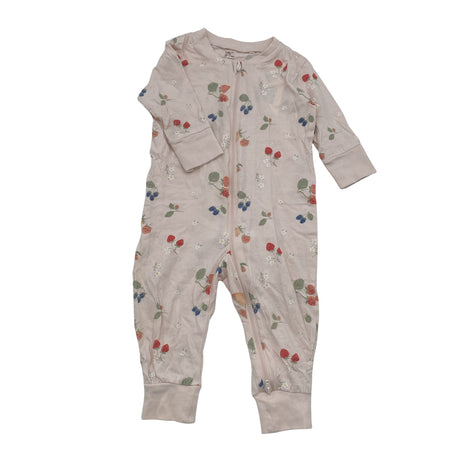 Unisex Lindex - Pükskostüüm, suurus 68 - 74 - Heleroosa ()