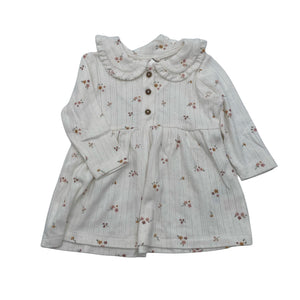 Unisex Lindex - Trikotaažist tuunika, suurus 68 - 74 - Valge (1)