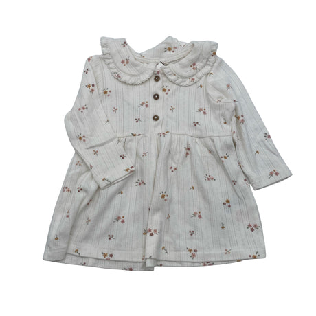 Unisex Lindex - Trikotaažist tuunika, suurus 68 - 74 - Valge ()