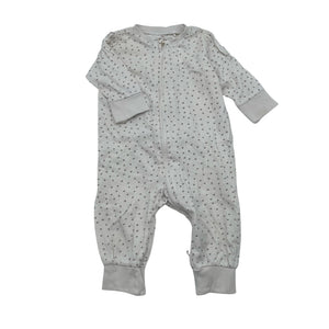 Unisex Lindex - Pükskostüüm, suurus 62 - 68 - Valge (1)