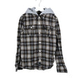 Unisex Sisley - Flanellsärk, suurus 122 - 128 - Pruun ()