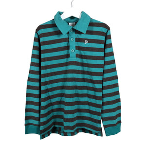 Unisex Polarn O. Pyret - Trikotaažist pluus, suurus 122 - 128 - Türkiis (1)