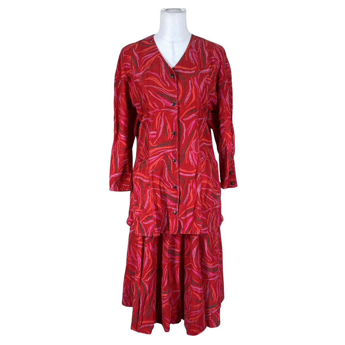 Unisex Marimekko - Kostüüm, suurus 38 - Punane (1)