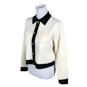 Unisex La Maille Sezane - Kardigan, suurus 36 - Valge (3)