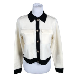 Unisex La Maille Sezane - Kardigan, suurus 36 - Valge (1)