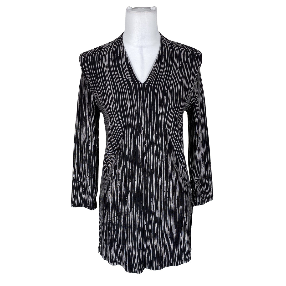 Unisex Voglia - Trikotaažist tuunika, suurus 38 - Must (1)