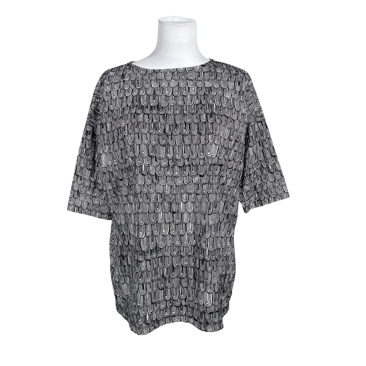 Unisex Marimekko - Trikotaažist pluus, suurus 36 - Must (1)