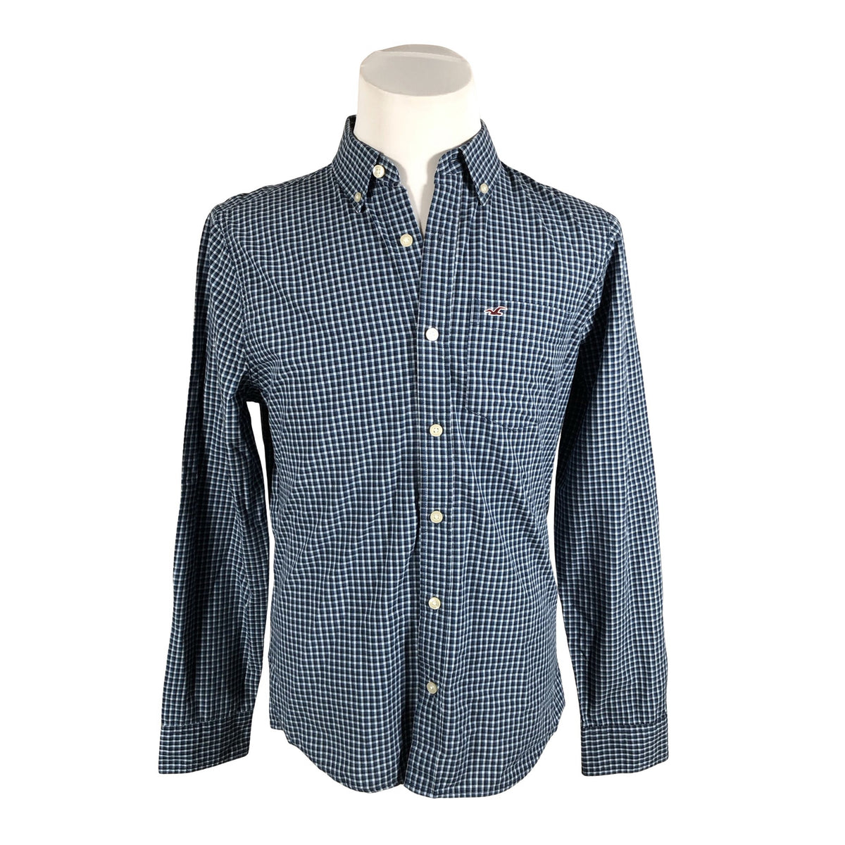 Unisex Hollister - Triiksärk, suurus M - Sinine (1)